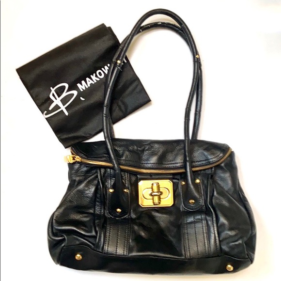 b. makowsky Handbags - B. Makowsky Leather Hobo Bag